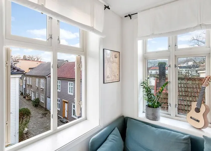 Dinbnb I Cozy 1-bedroom Nestled In The Heart Of アパート ベルゲン